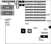 SINGA   386/25 SYSTEM BOARD