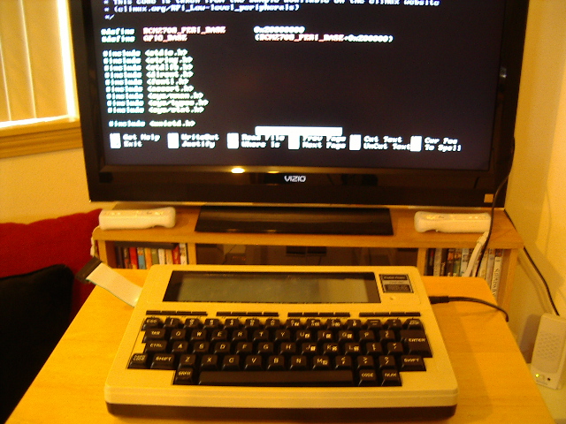 The RasPi Model 100 in action The RasPi Model 100 in action