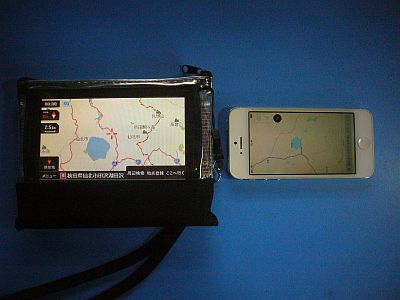 図1:地図と場所確認用には? <click>→図2:増えてしまったiPhone5、6ジャンク